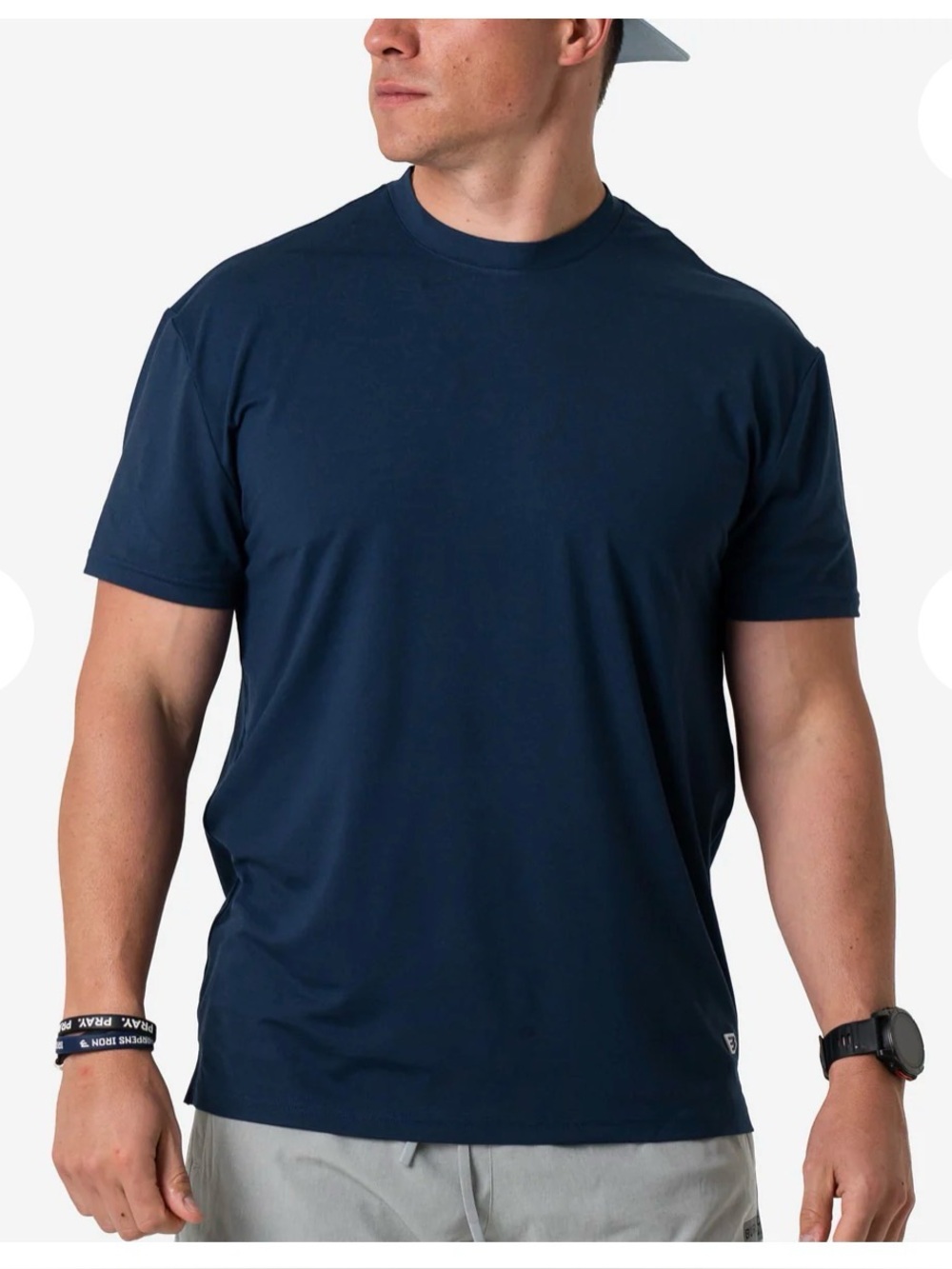 Men’s Burlebo Go To Tee- Navy (medium)